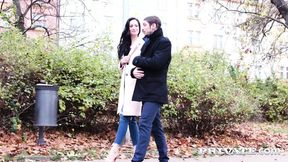 Interracial gangbang debut for Silvia