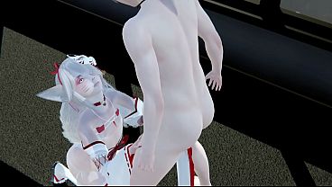 Yaoi Femboy - Foxy sucking - Sissy crossdress Japanese Asian Manga Anime Film Game Porn Gay