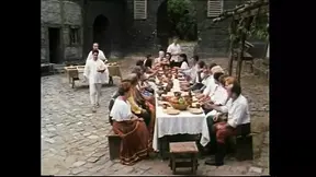 White Venus Carmen shows off big cock in high-quality film