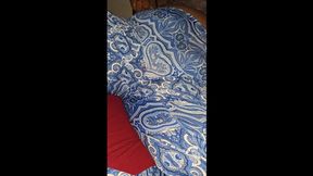 Naughty neighbor rides cock and humps on couch and bed