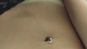 Playing myself until loud orgasm wearing panites  I was so wet!