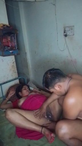 Captivating moment from &quot;There is something different about doing it with Padosan Bhabhi&quot;