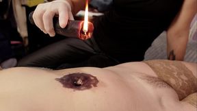 Belly Button Fetish video - Lesbian Domination - Navel Play