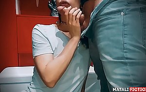 Natali fiction, my girlfriend makes me a slow bj
