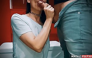 Natali fiction, my girlfriend makes me a slow bj