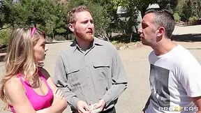 Keiran Lee And Staci Silverstone - Riding Stick Shift