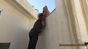 Neighbor Licks My Wet Piss-soaked Pussy Clean