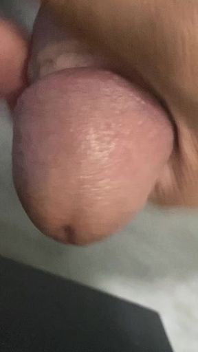 In the bathroom, there was a cock that was getting an erection, only knowing how to endure it, not having to do it