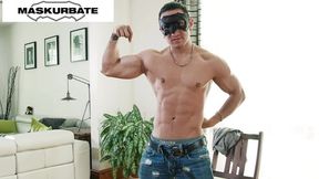 Solo Masculine Cub Stripper Carlos Blows His Geyser