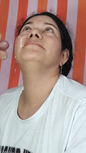 Homemade blowjob deep throat   Clip 3