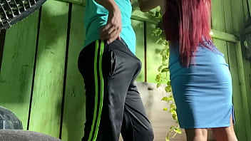 Eu EMPURREI , E ELA QUERIA MAIS !!! Observa&ccedil_&atilde_o era minha PATROA ...