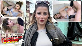 German Gamer Girl Mia Minou scores casting call fuck in Munich Germany