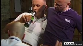 CAZZOfilm - Little skinhead can take cock