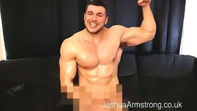 muscles and cock bulging