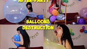 The Organizer’s After-Party Balloon Destruction