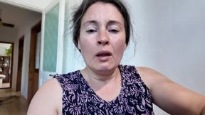 get ready your face for her wet sneeze and snoty hands