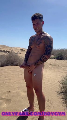 My Big Cock Exhibitionist in the Forest