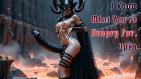 I Know What You're Hungry For. Open.