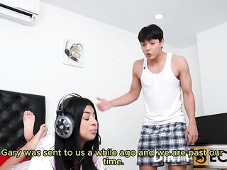 Part two Banging My Gamer Stepsister's Booty Whilst That babe Plays and Our Stepfather Catches Us