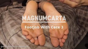 "Footjob With Cece 3"- Full video