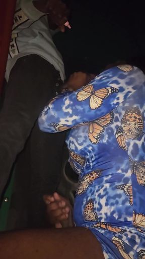 Captivating moment from ""BIG A$$ DICK DOWN YO THROAT" 🍆"