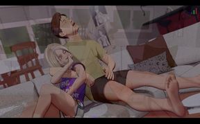 Corruption Time Ruby Gets Fucked on the Sofa