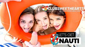 Let�s get Nauti! 18yo Foursome by ClubSweethearts