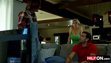 MILFON.com presents: Cable Guy Plugs The MILF feat. MILF Dee Williams &amp_ Axel Haze