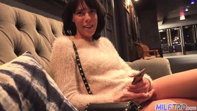 Single mom Lexi Foxy seduces young dude in Vegas