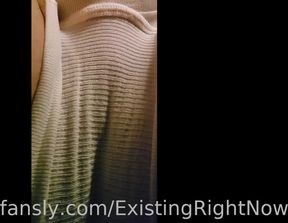 Femboy Farts in Gay Panties Choking on Thick Thighs