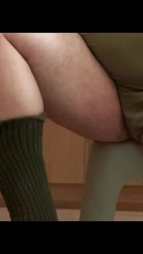 Army Recruit + Magic Wand = Cum
