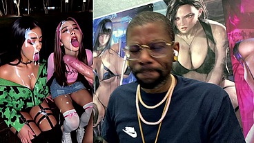 Fresh Tight 18 Latina Teens Sucking A Hard Cock And Getting Cum All Over Their Faces, AI Generated