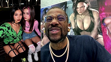 Fresh Tight 18 Latina Teens Sucking A Hard Cock And Getting Cum All Over Their Faces, AI Generated