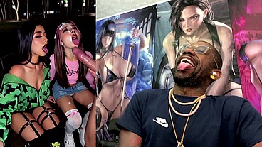 Fresh Tight 18 Latina Teens Sucking A Hard Cock And Getting Cum All Over Their Faces, AI Generated