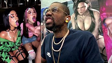 Fresh Tight 18 Latina Teens Sucking A Hard Cock And Getting Cum All Over Their Faces, AI Generated