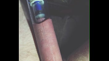 Double Pumped Using a Clit - Nipple Pump Inside a Pump - My Girth Filling the Pump - Fleshlightman100