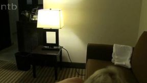 Golden-haired mature wife squirting with BBC