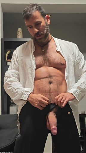 Daddy Huge Cock Masturbation