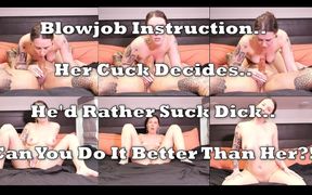 So You Think You Can Suck My Dick Better Than Her?