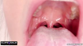 Giantess Goddess Succumbs to Wet Tongue & Mouth Intimacy Cravings