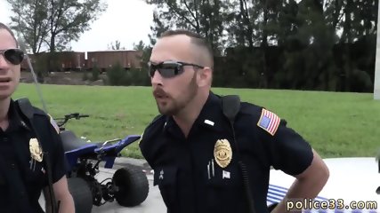 Gay sexy naked male cop Bike Racers got more than they bargained for