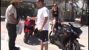 hot slutty red head gets fuck by the original milf hunter