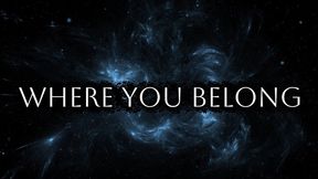 Where You Belong