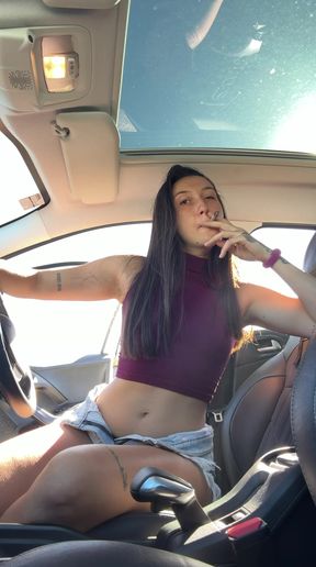 Smoking Belly Car