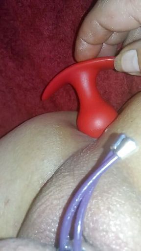 Gay enjoys his sex toys