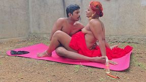 indian saree cock cleaning milf hard 69 suck and hard fuck with boss big dick