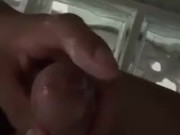 Paja casera en el baño de mi trabajo.