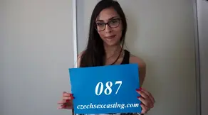 Ashely Ocean at her first porn casting