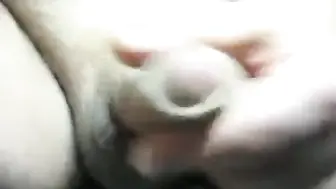 Mature Silver Daddy Solo Handjob and Cumshot Close-Up