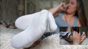 Sniff And Swallow - Sock JOI (1080p HD)